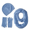 PK18A26HX Women's Cashmere Gift Box Set- Hat,Gloves,Scarf